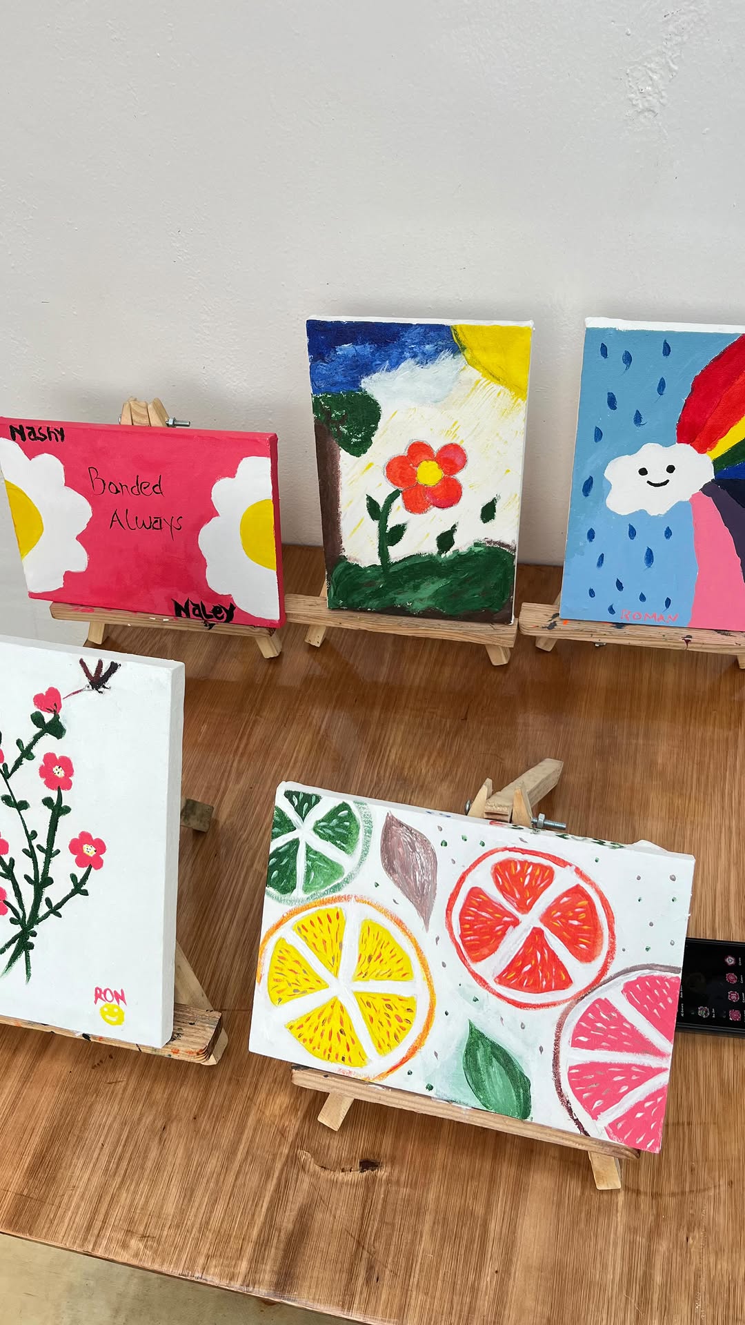 Featured artwork displayed at Lost Woods restaurant and gallery
